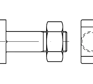 DIN 261 / PN 82424 çekiç vidaları