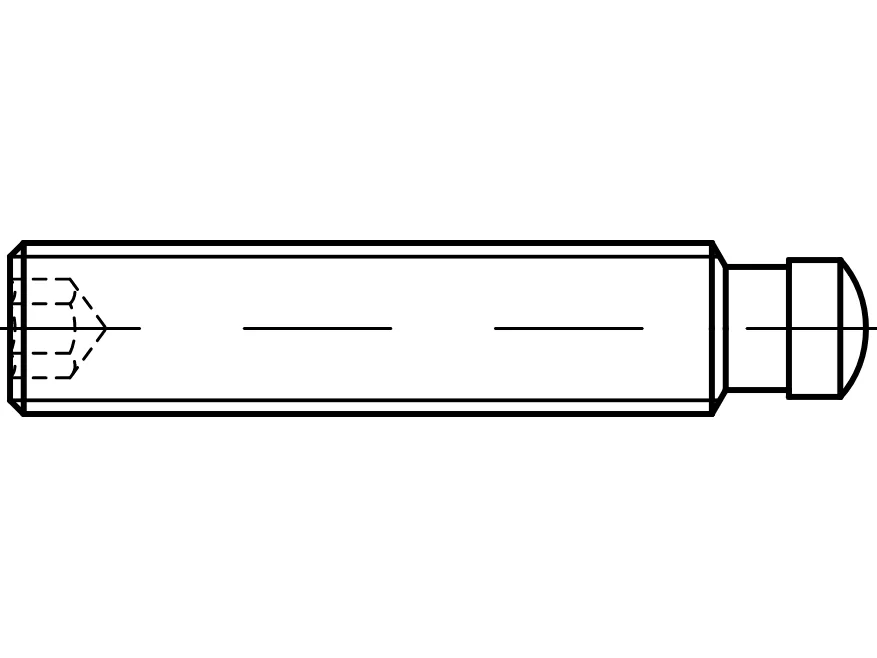 DIN 6332 / PN 61260 pimli set vidaları
