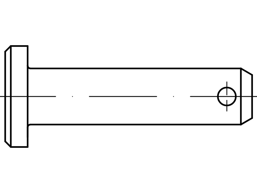 DIN 1444 / ISO 2341 / PN 83002 kafa cıvataları