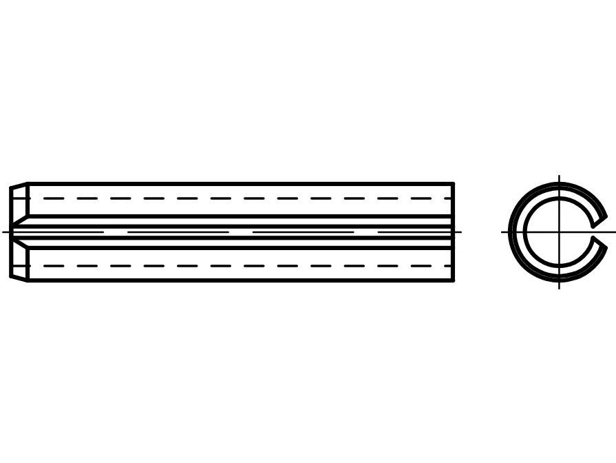 DIN 1481 / ISO 8752 / PN 85023 yaylı pimler