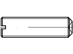 DIN 438 / ISO 7436 / PN 82274 gömme başlı vidalar