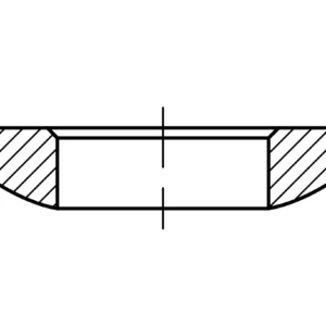 DIN 6319C küresel rondelalar