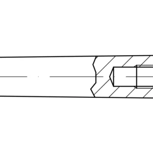 DIN 7978 / ISO 8736 / PN 85019 dişli konik pimler