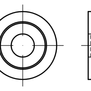 E-B 89184 Konik rondelalar tip B