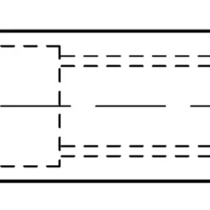 EB 88420 silindirik perçin somunları, konik yaka, azaltılmış