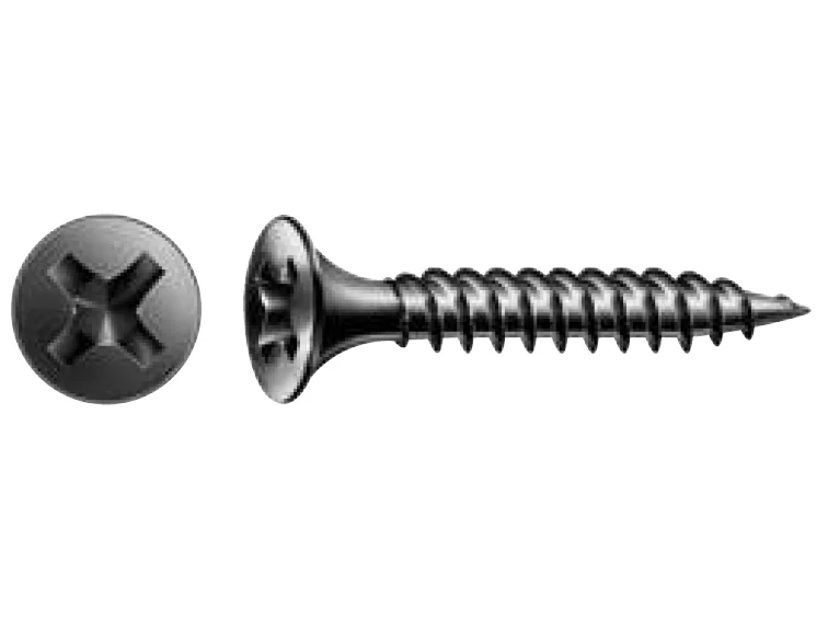TİP A SPAX metal profiller için hızlı montaj vidaları, trompet başlı PH