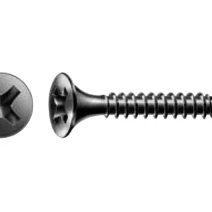 TİP D SPAX takviyeli metal profiller için hızlı montaj vidaları, PH trompet başlığı
